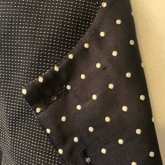 Carlisle Navy Wool/silk 2/pc suit, size 10 - Picture 6 of 7